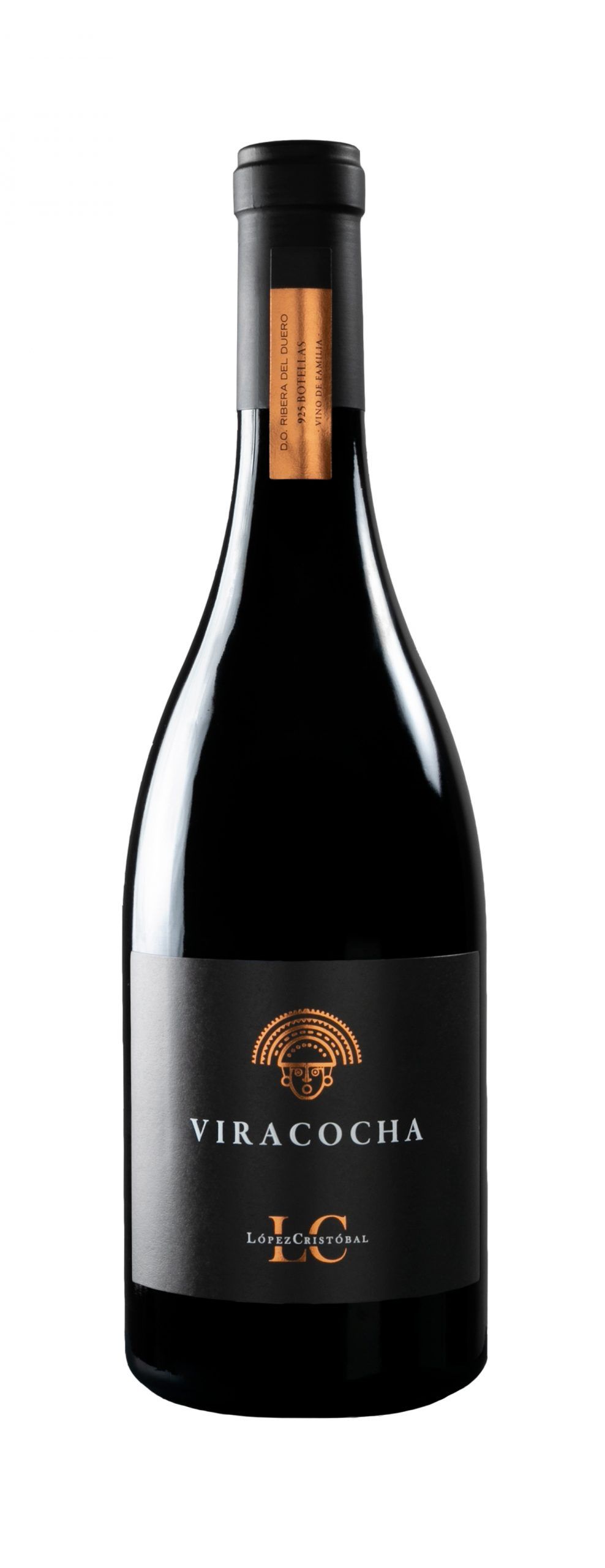 Botella de nuestro vino tinto Viracocha