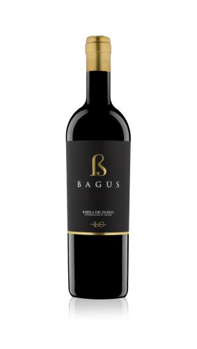 Botella de nuestro vino tinto de autor Bagús