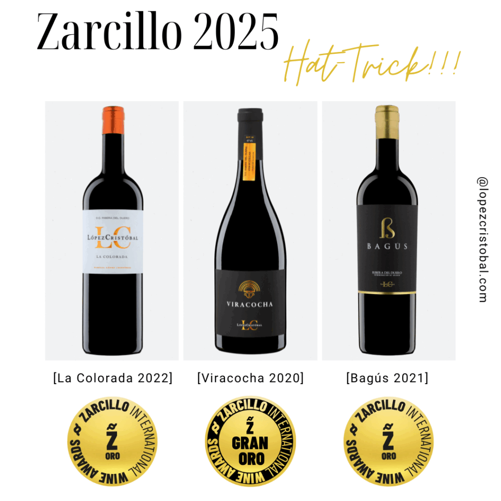 Presentation of the 3 wines awarded with Gold in Zarcillo 2025